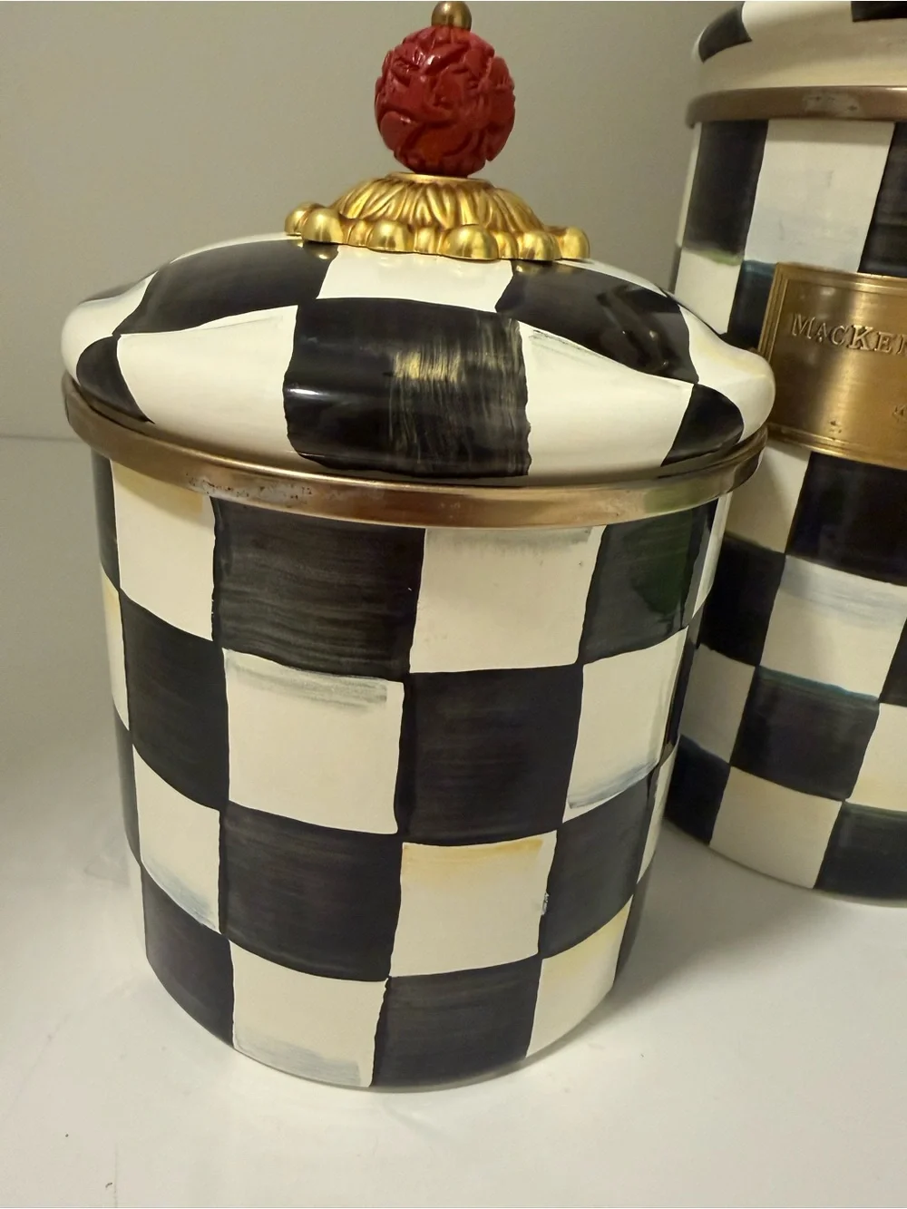 Mackenzie Childs Small Canister